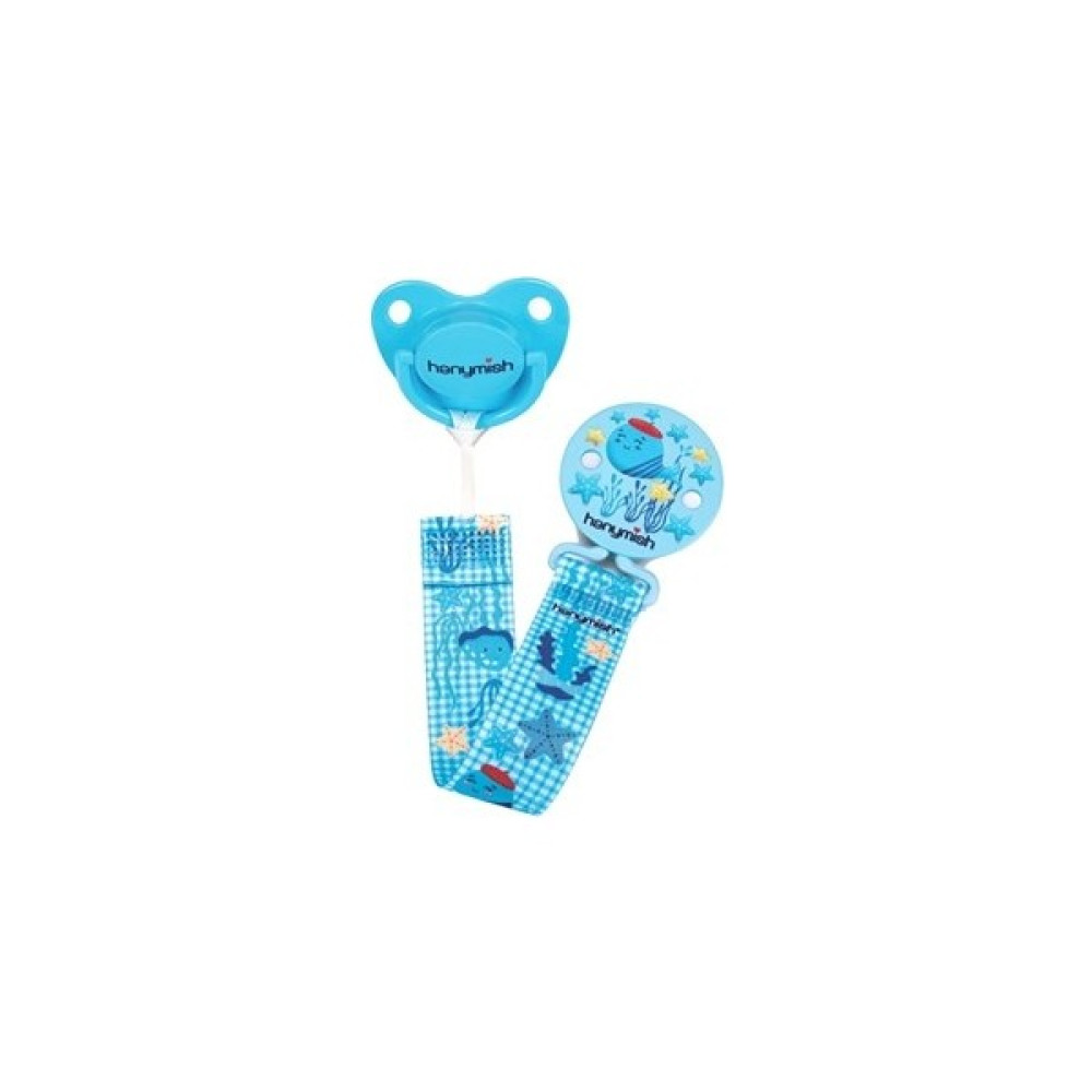 Hanymish Kumaş Emzik Askısı 0-6 Ay Kod 724 - 10 ml - Mavi Biberon Fiyatı