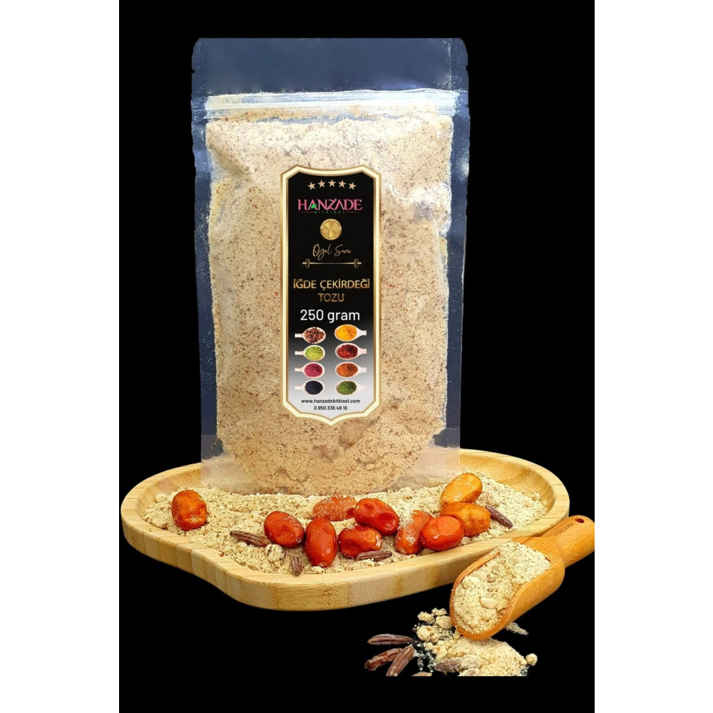 Hanzade Bitkisel Iğde Çekirdeği Tozu 250 Gr Taze Öğütülmüş Günlük Çekim Baharat Fiyatı