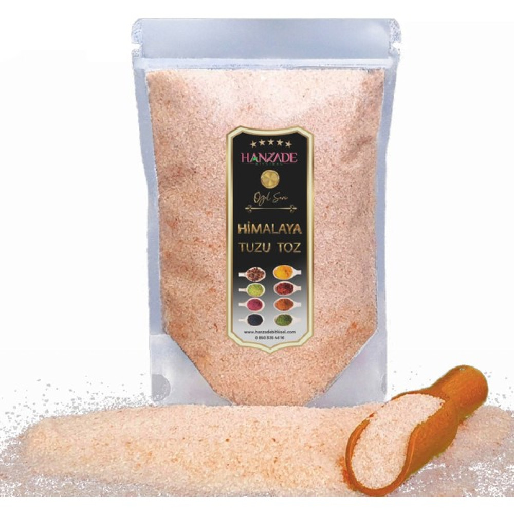 Hanzade Bitkisel Pembe Himalaya Tuzu Toz 500 gr Diğer Fiyatı
