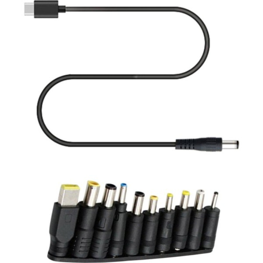 Haoruiqi 100W Usb-C Typ-C Dizüstü Bilgisayar Şarj Cihazı Kablo Güç Kaynağı Adaptörü - Siyah (Yurt Dışından) Cep Telefonu Şarj Cihazı Fiyatı
