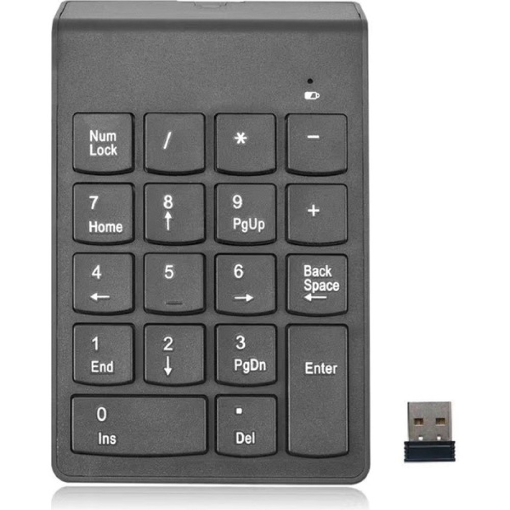 Haoruiqi 18 Tuşlu 2.4ghz Kablosu Mini Bluetooth Klavye - Siyah (Yurt Dışından) Oyuncu Klavyesi Fiyatı