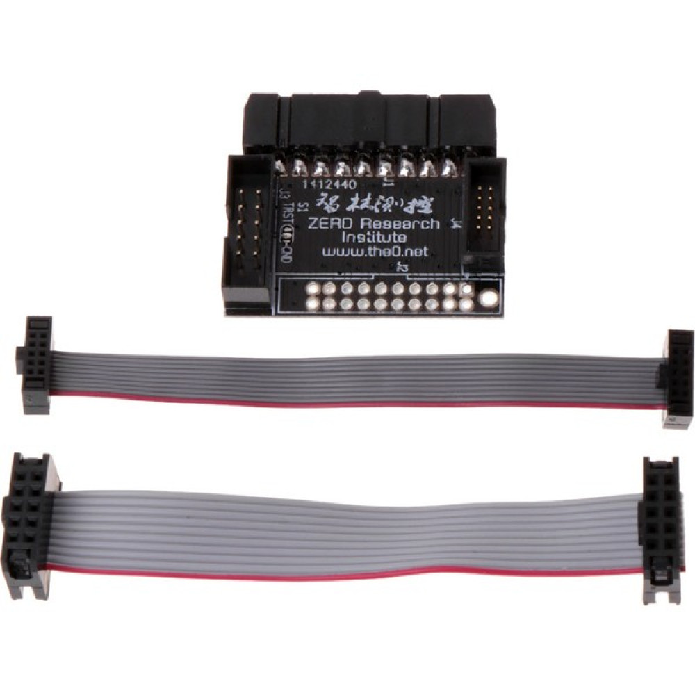 Haoruiqi Tahta Adaptör Dönüştürücü Swd 20P 2.54 mm Jtag 10P 2.0mm 1.27MM Siyah (Yurt Dışından) Bilgisayar Çevirici ve Adaptörü Fiyatı