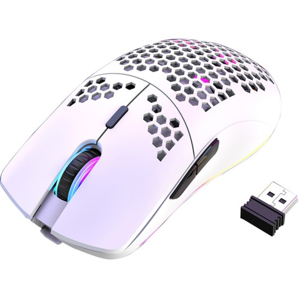 Haoruiqi XYH80 2.4ghz 3200 Dpı Rgb Aydınlatma Kablosuz Oyun Fare(Yurt Dışından) - Beyaz Klavye - Mouse Fiyatı
