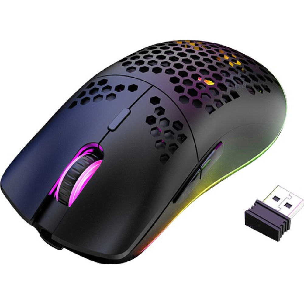 Haoruiqi XYH80 2.4ghz 3200 Dpı Rgb Aydınlatma Kablosuz Oyun Fare(Yurt Dışından) - Siyah Klavye - Mouse Fiyatı