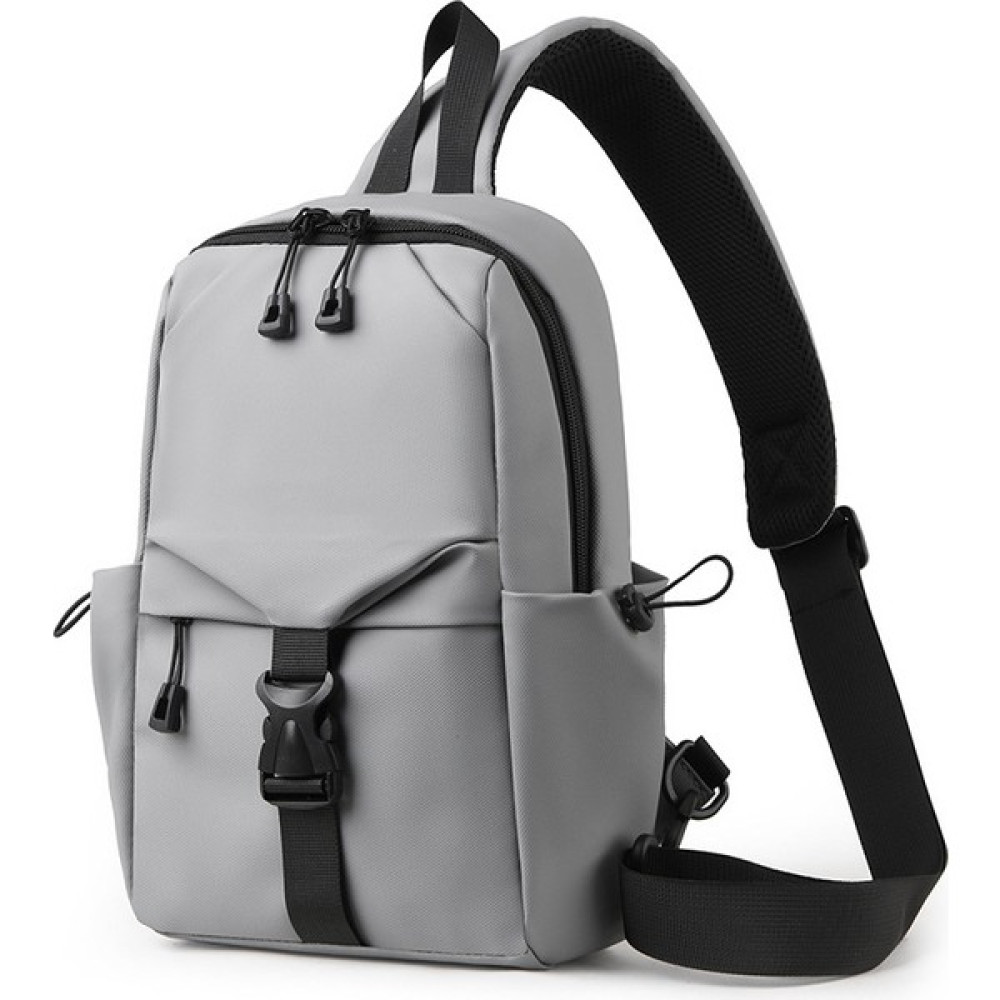 Haowubaıhuo Deri Göğüs Çantası Erkek Sırt Çantası Su Geçirmez Işe Gidiş Sırt Çantası Tek Omuz Göğüs Çantası Büyük Kapasiteli Crossbody Göğüs Çantası (Yurt Dışından) - Açık Gri Oto Boyaları Fiyatı
