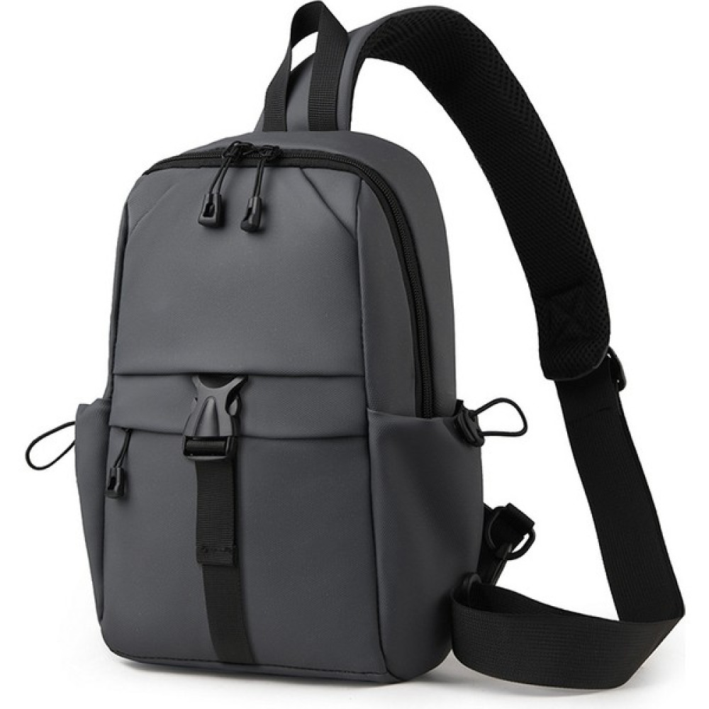 Haowubaıhuo Deri Göğüs Çantası Erkek Sırt Çantası Su Geçirmez Işe Gidiş Sırt Çantası Tek Omuz Göğüs Çantası Büyük Kapasiteli Crossbody Göğüs Çantası (Yurt Dışından) - Koyu Gri Oto Boyaları Fiyatı