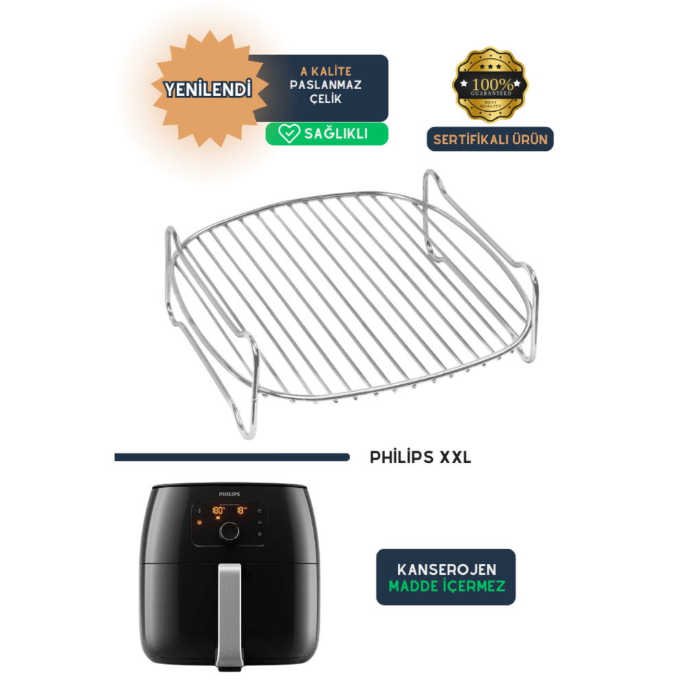 HAPBUY Airfryer Aksesuar Xxl Izgara Teli Fritöz Yedek Parça ve Aksesuar Fiyatı