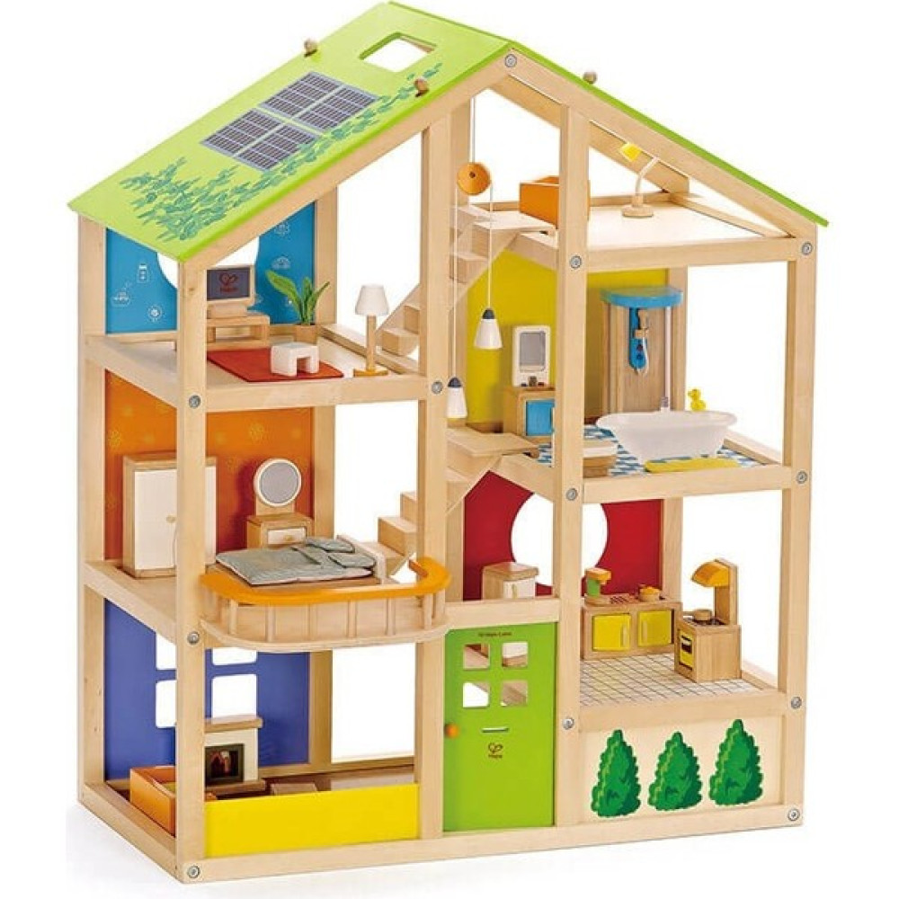 Hape 4 Mevsim Mobilyalı Oyuncak Ev Bebek Oyuncakları Fiyatı