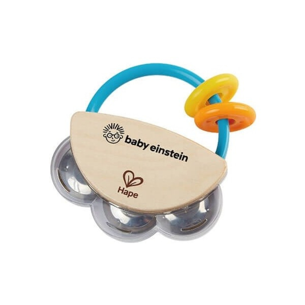 Hape Baby Einstein Tiny Tambourine Oyuncak Ahşap Tef - Renkli Eğitici Oyuncak Fiyatı