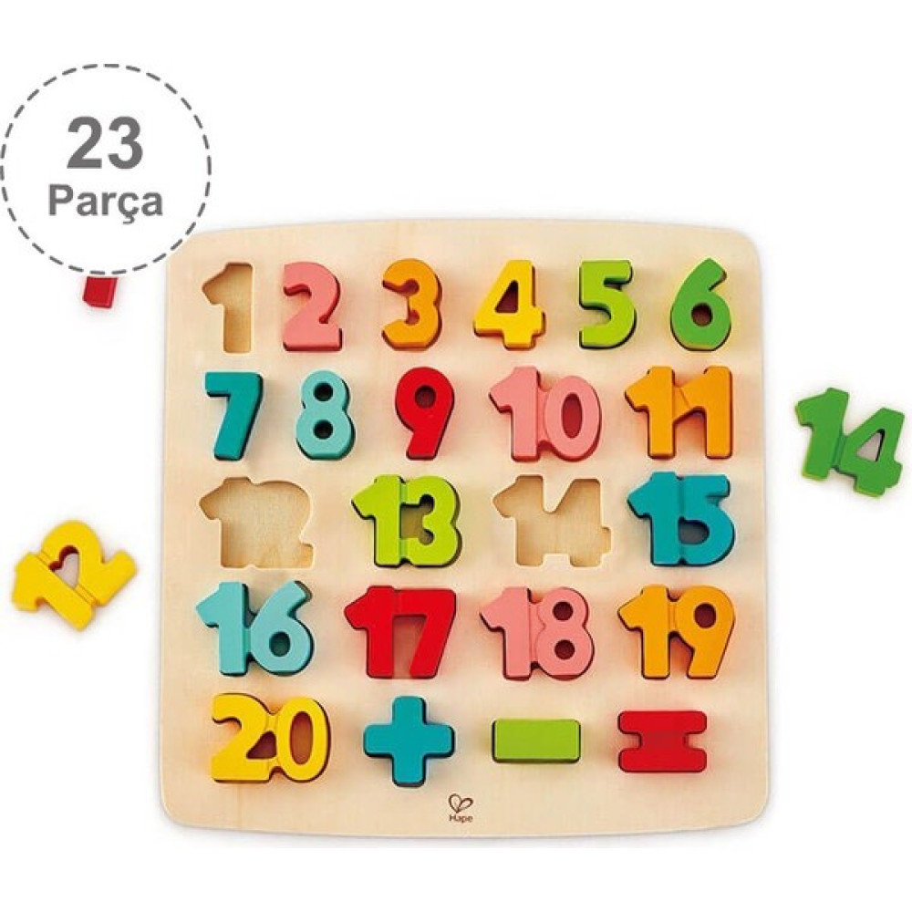 Hape Chunky Puzzle Matematik Yapbozu Bebek Oyuncakları Fiyatı