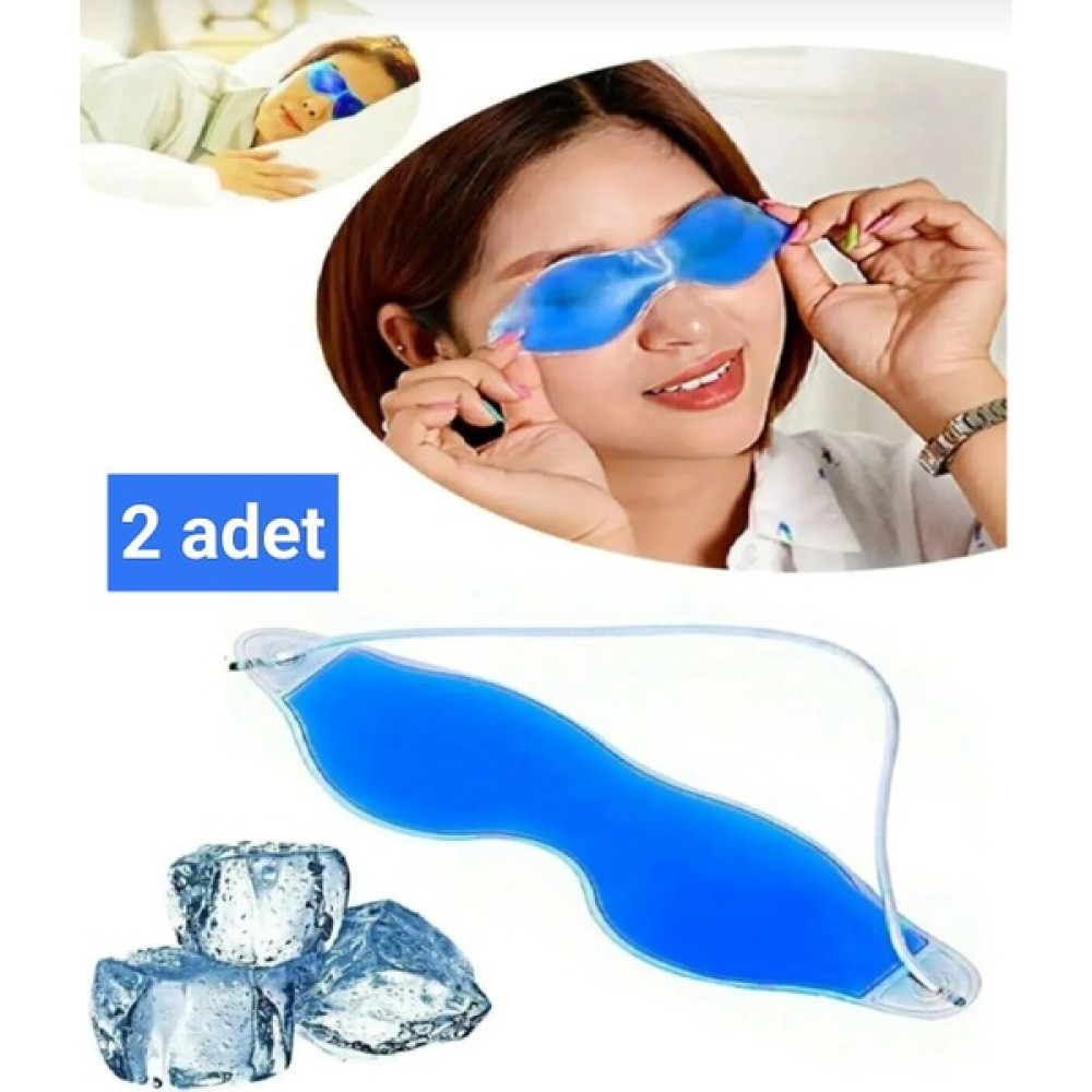 Happier 2 Adet Soğuk&Sıcak&Buz Jel Göz Terapi Maskesi-Göz Altı Torbası Şişlik&Mor Halka Önleyici Maskeler Fiyatı