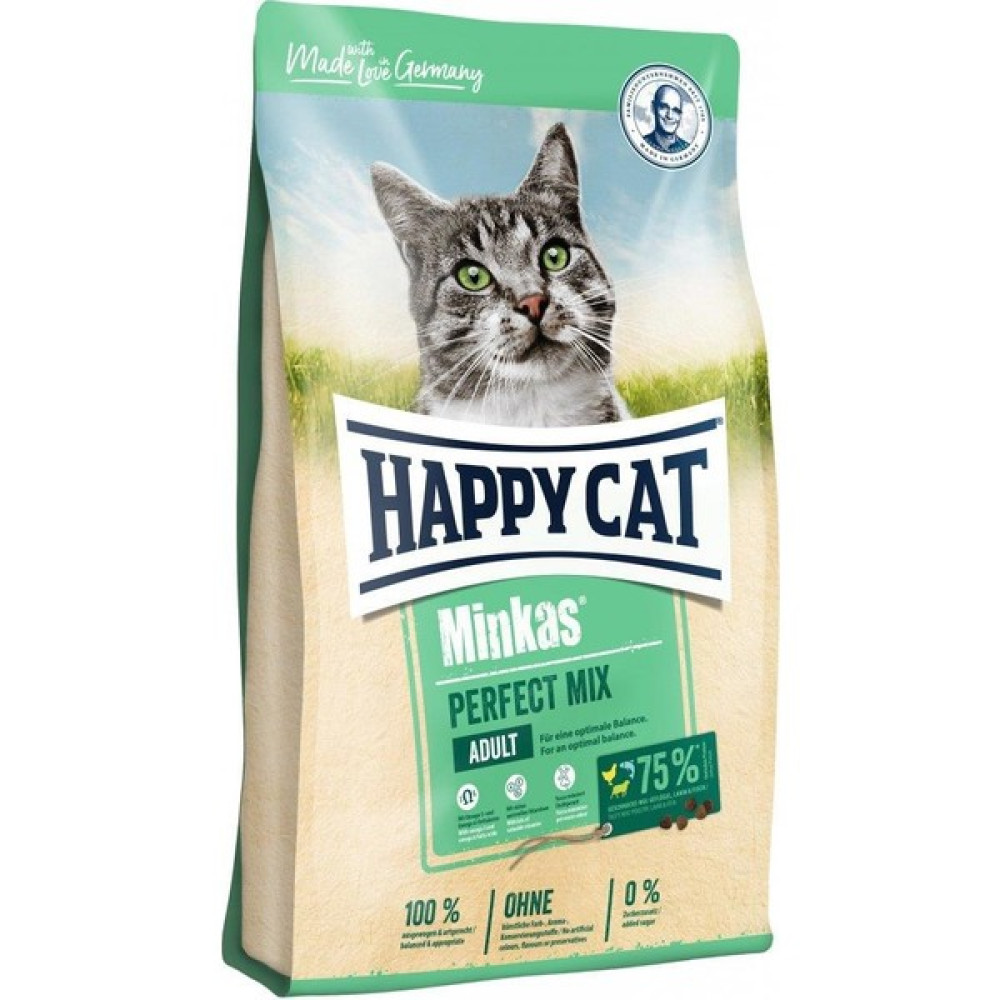 Happy Cat Adult Minkas Perfect Mix Yetişkin Kedi Maması 4 kg Evcil Hayvan Ürünleri Fiyatı