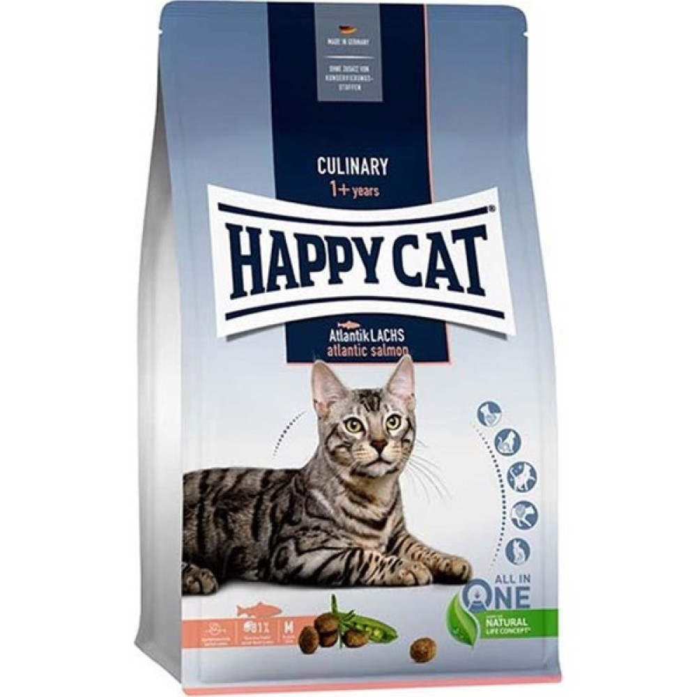 Happy Cat Culinary Atlantik Lachs Somon Balıklı Yetişkin Kedi Maması 10 kg Evcil Hayvan Ürünleri Fiyatı