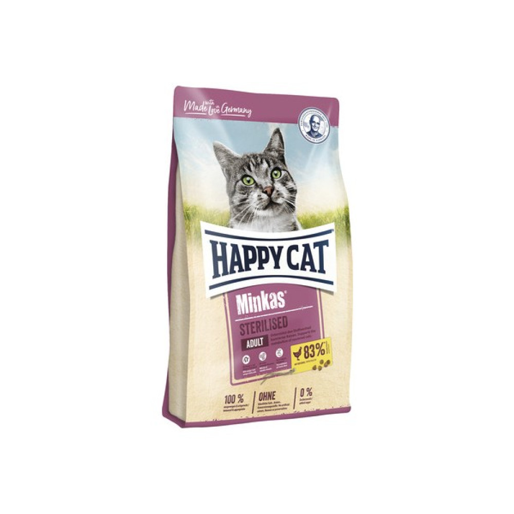 Happy Cat Minkas Sterilised Kısır Kedi Maması 500 gr Evcil Hayvan Ürünleri Fiyatı