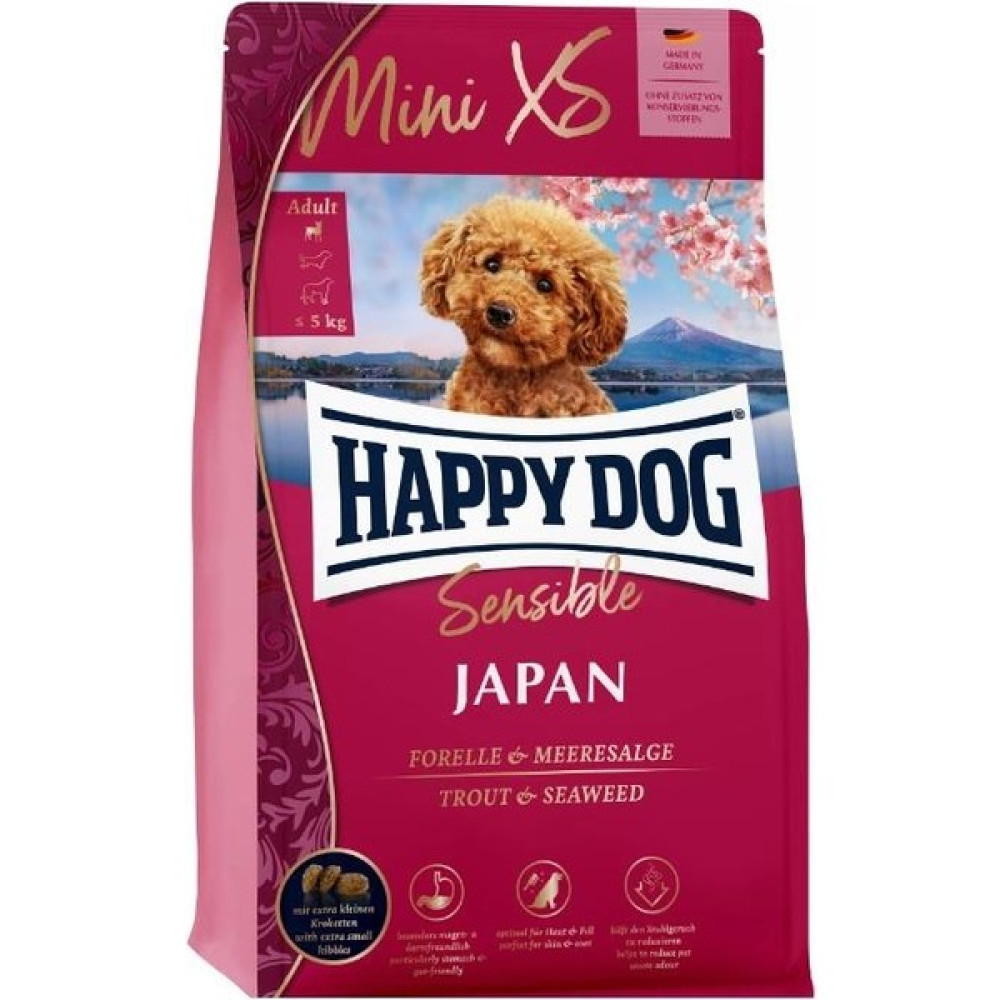 Happy Dog Mini Xsmall Küçük Irk Yetişkin Köpek Maması 1,5 kg Japan Balıklı Sprilunalı Evcil Hayvan Ürünleri Fiyatı