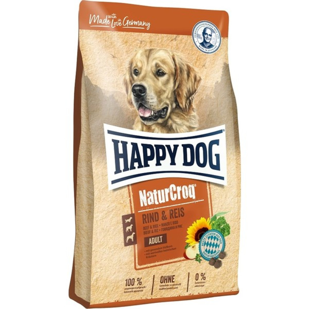 Happy Dog Naturcroq Biftekli ve Pirinçli Yetişkin Köpek Maması 15 kg Evcil Hayvan Ürünleri Fiyatı