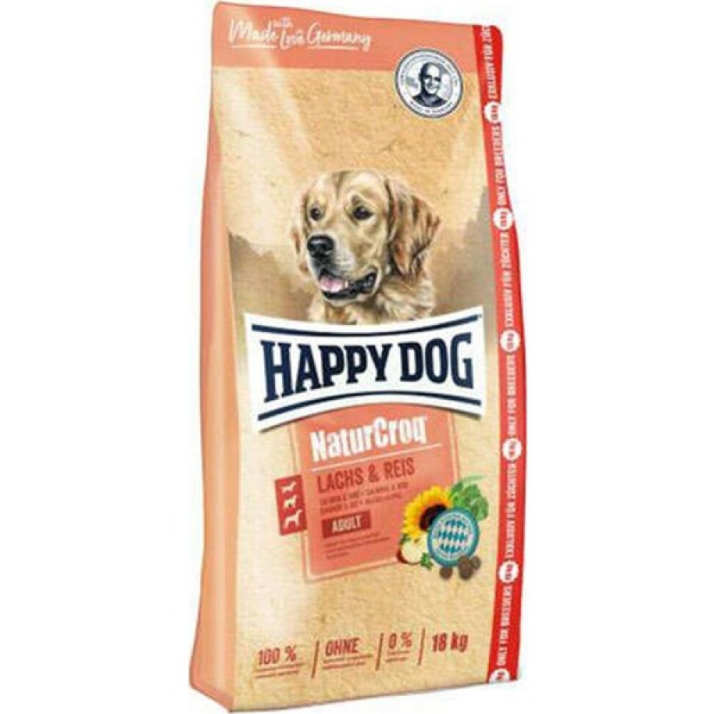 Happy Dog Naturcroq Somon Etli Köpek Maması 15 Kg+3 kg Evcil Hayvan Ürünleri Fiyatı