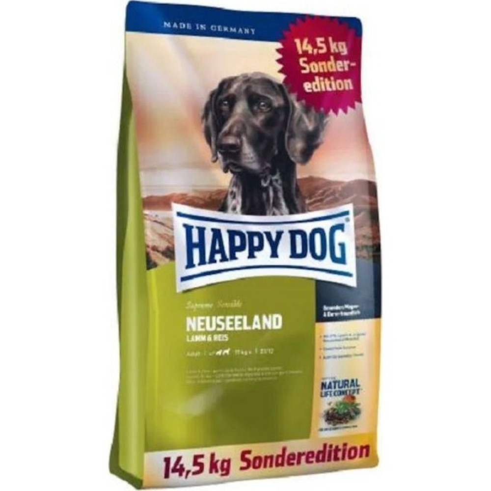 Happy Dog Neuseeland Kuzu Etli Yetişkin Köpek Maması 12,5 kg + 2 kg Evcil Hayvan Ürünleri Fiyatı