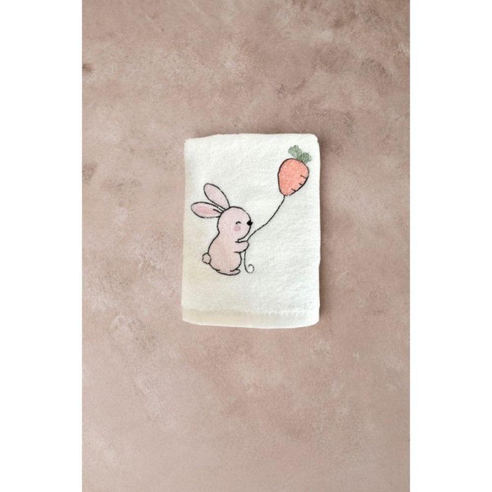 Happy Hands Tavşan Nakışlı Çocuk El Havlusu 30 x 50 cm Bambu Bebek Banyo-Tuvalet Fiyatı