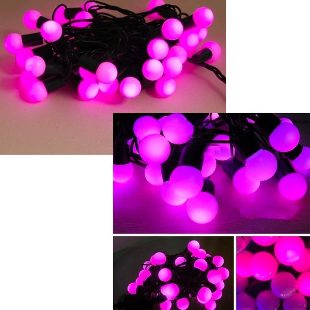 Happy Junior 5 Metre Boncuk Top LED Işık Fişli (Pembe) Led Aydınlatmalar Fiyatı