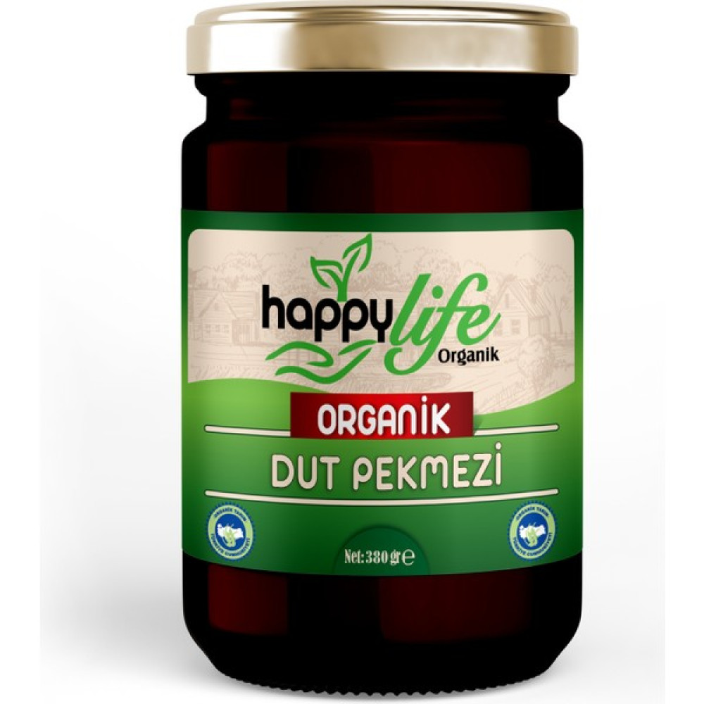 Happy Life Organik Dut Pekmezi 380GR - 380 gr Oto Boyaları Fiyatı