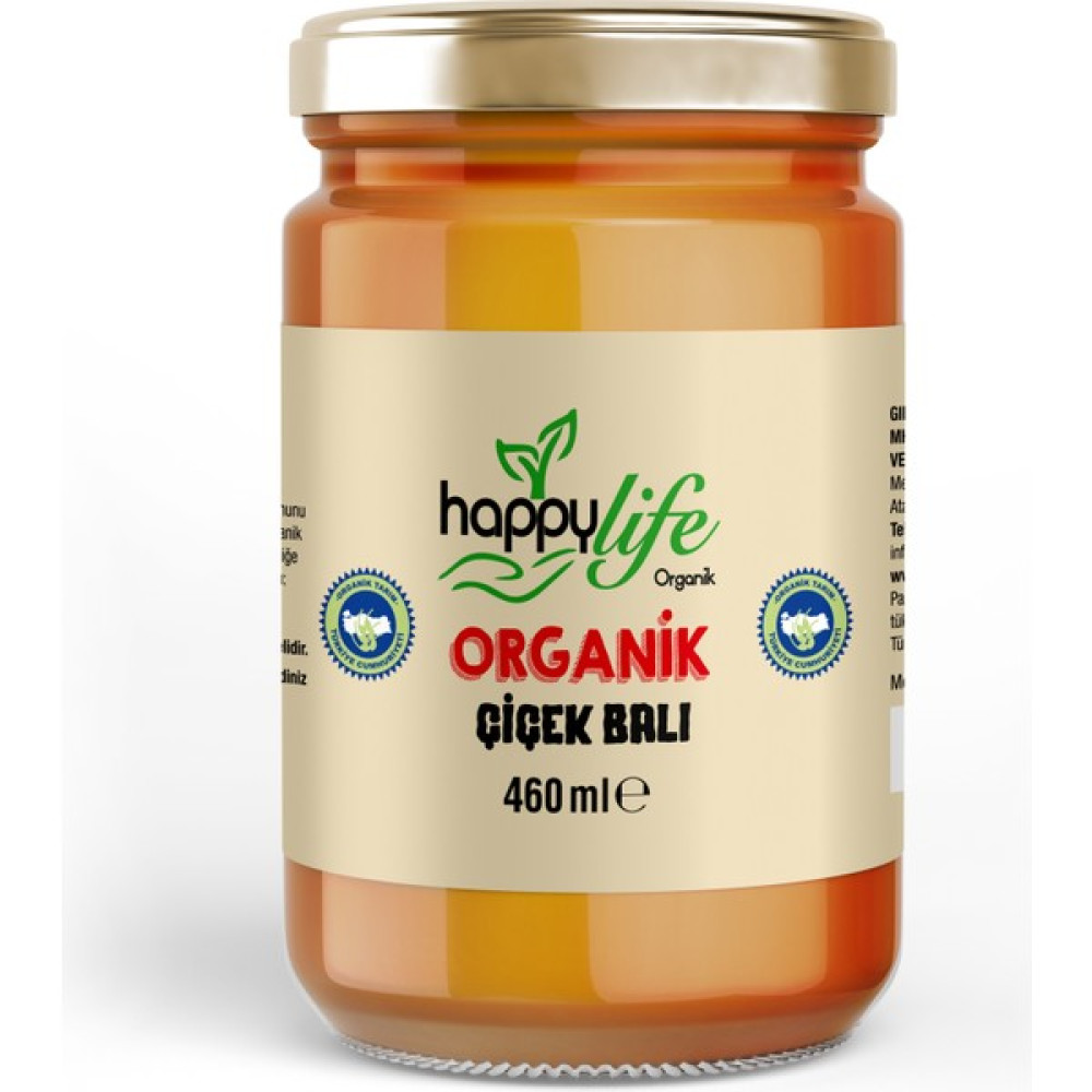 Happy Life Organik Yayla Çiçek Balı 460GR - 460 gr Oto Boyaları Fiyatı