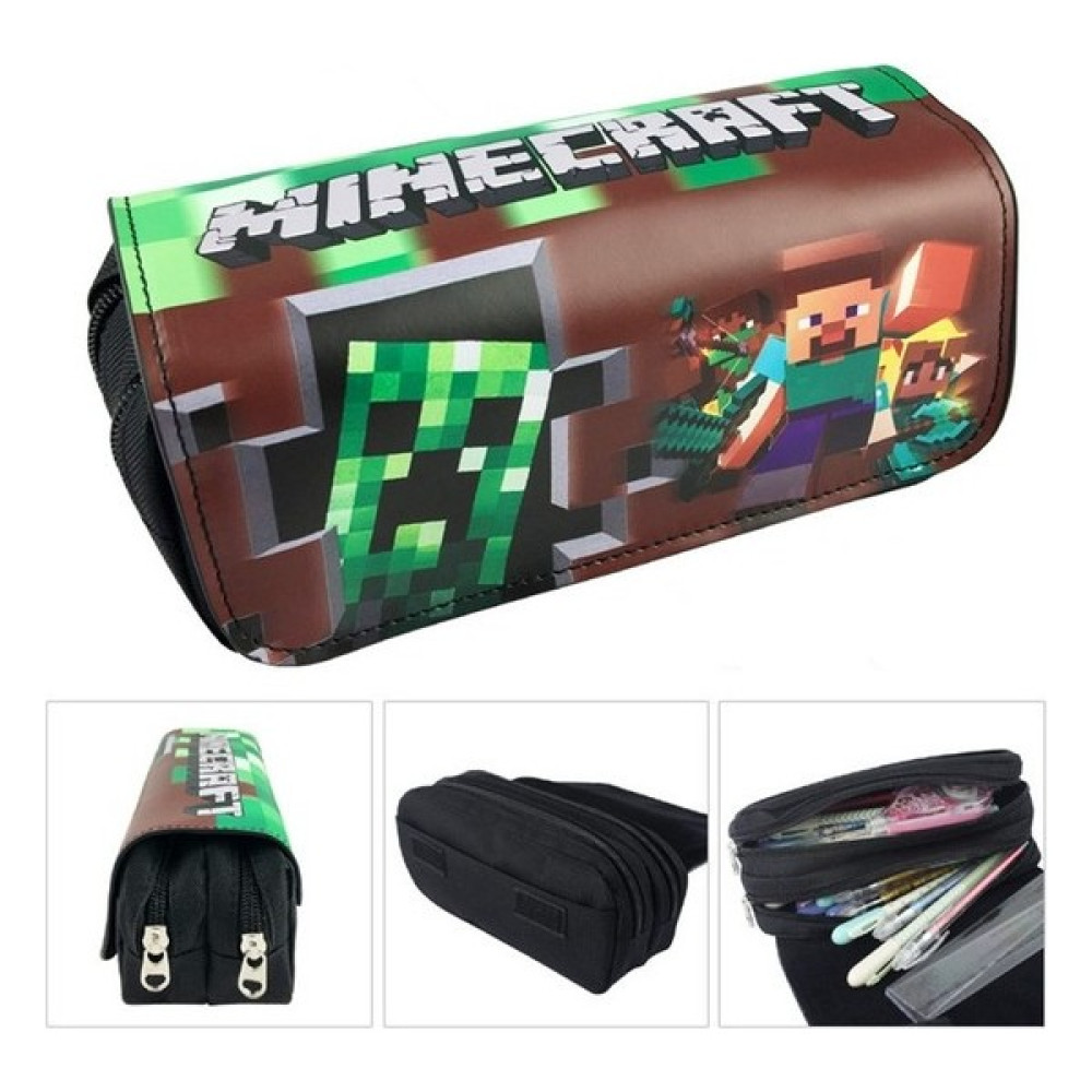 Happy Moon Minecraft Karikatür Kırtasiye Boxpencil Çantası (Yurt Dışından) - Kırmızı Oto Boyaları Fiyatı