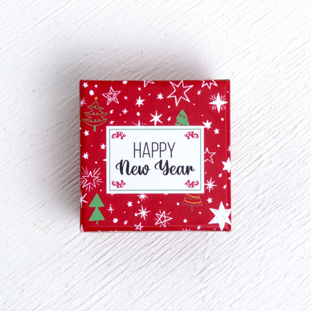 Happy New Year Akordiyon Fotoğraf Kutusu