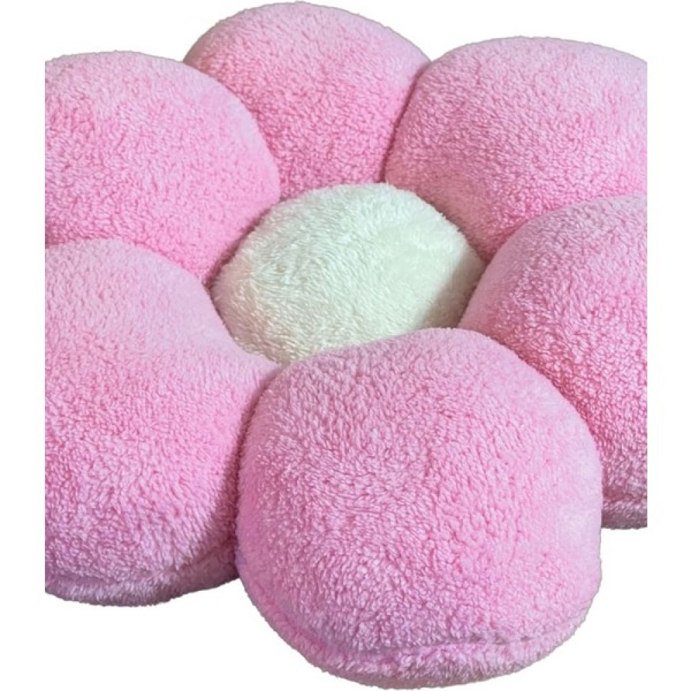 Happy Tekst Happyteks Papatya Kırlent Peluş Dekoratif Yastık Şeker Pembe Yılbaşı Kırlent - 40 x 40 cm - Şeker Pembesi Kırlent / Mobilya Yastığı Fiyatı