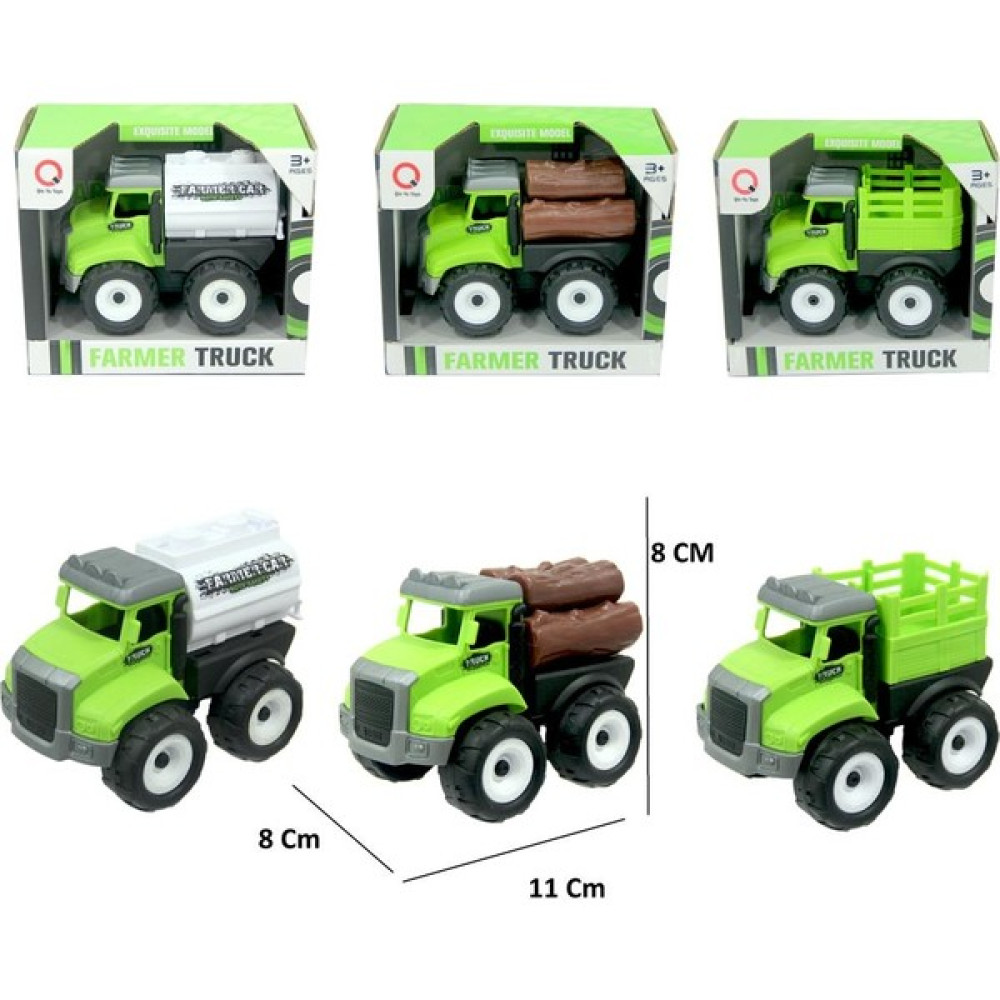 Happy Toys Birlik Toys  Farmer Truck Kırılmaz Sevimli Kamyonlar - Yeşil Oto Boyaları Fiyatı