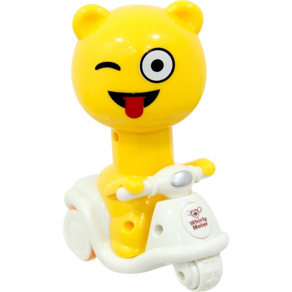 Happy Toys Kırılmaz Bas Git Motor - Sarı Oyuncak Araç Fiyatı