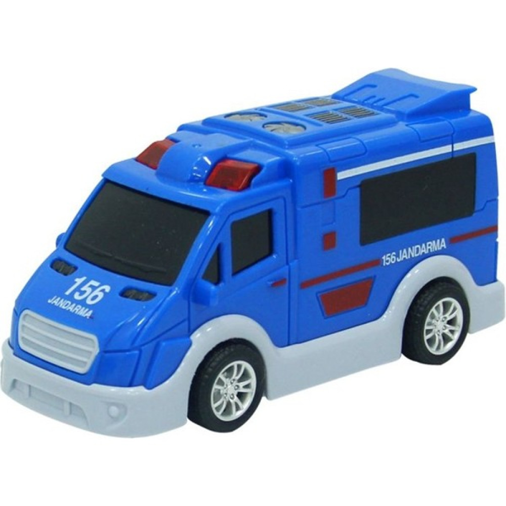 Happy Toys Şehrin Kırılmazları Sürtmeli Jandarma Aracı - Mavi Oto Boyaları Fiyatı