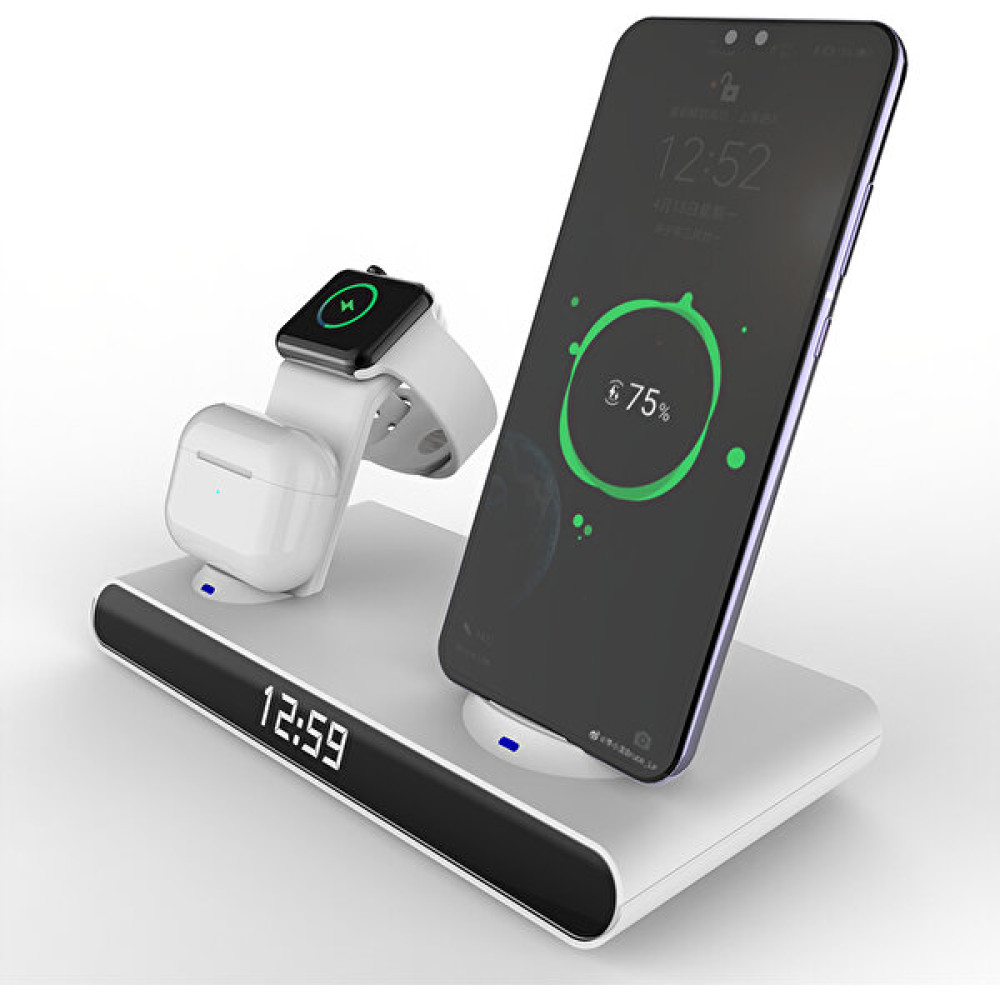 Happy World Shopping 6 In 1 30 W Hızlı Kablosuz Şarj Saat Pad iPhone 14 13 12 11 Pro Apple Watch 8 7 6 Se Apple Kulaklık Pro Için Kablosuz Şarj Sta... Cep Telefonu Şarj Cihazı Fiyatı