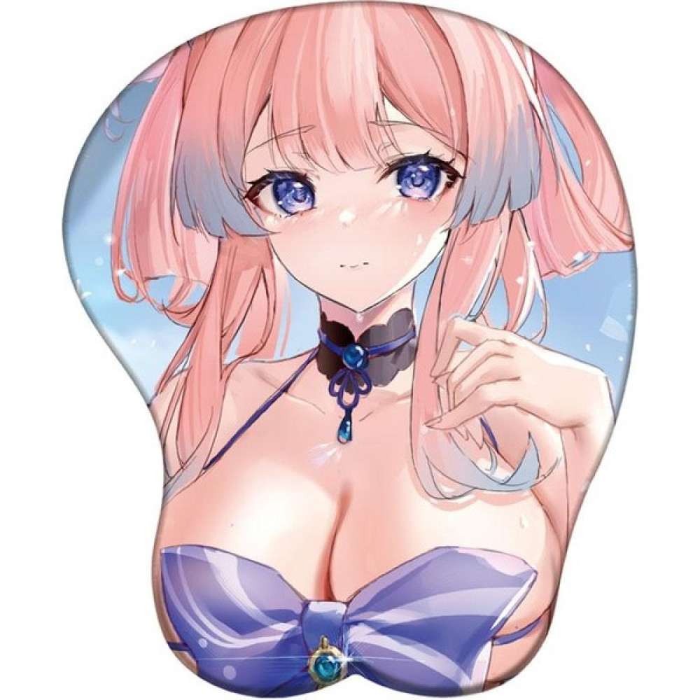 Happy World Shopping Genshin Yaratıcı 3D Silikon Mousepad Bilek Desteği Mouse Pad Anime Oyunu Bilek Dinlenme Fare Mat (Yurt Dışından) - Pembe - Mor Mouse Pad Fiyatı