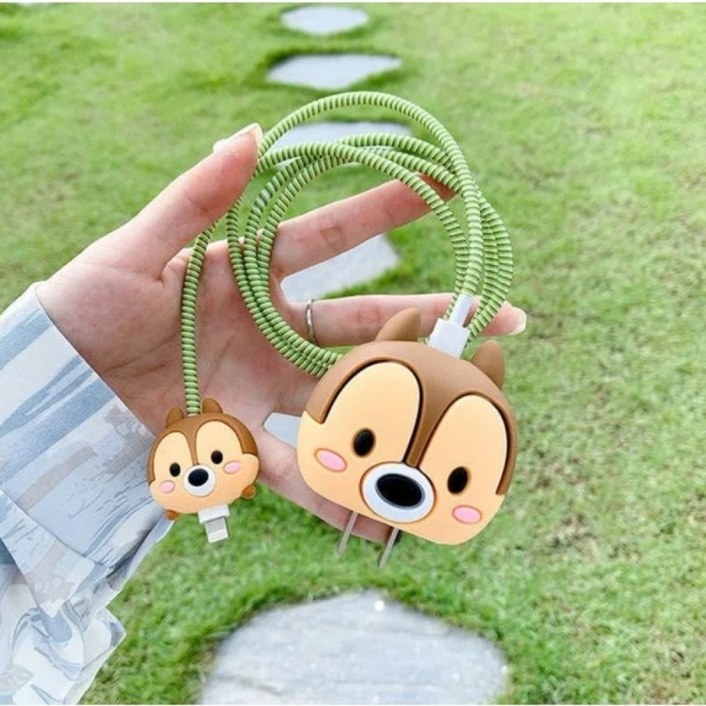 HappyCase Iphone 20W Uyumlu Şarj Başlık Kablo Koruyucu ve Spiral Kablo Koruyucu 3 Lü Arvin - Çok Renkli Cep Telefonu Aksesuarı Fiyatı