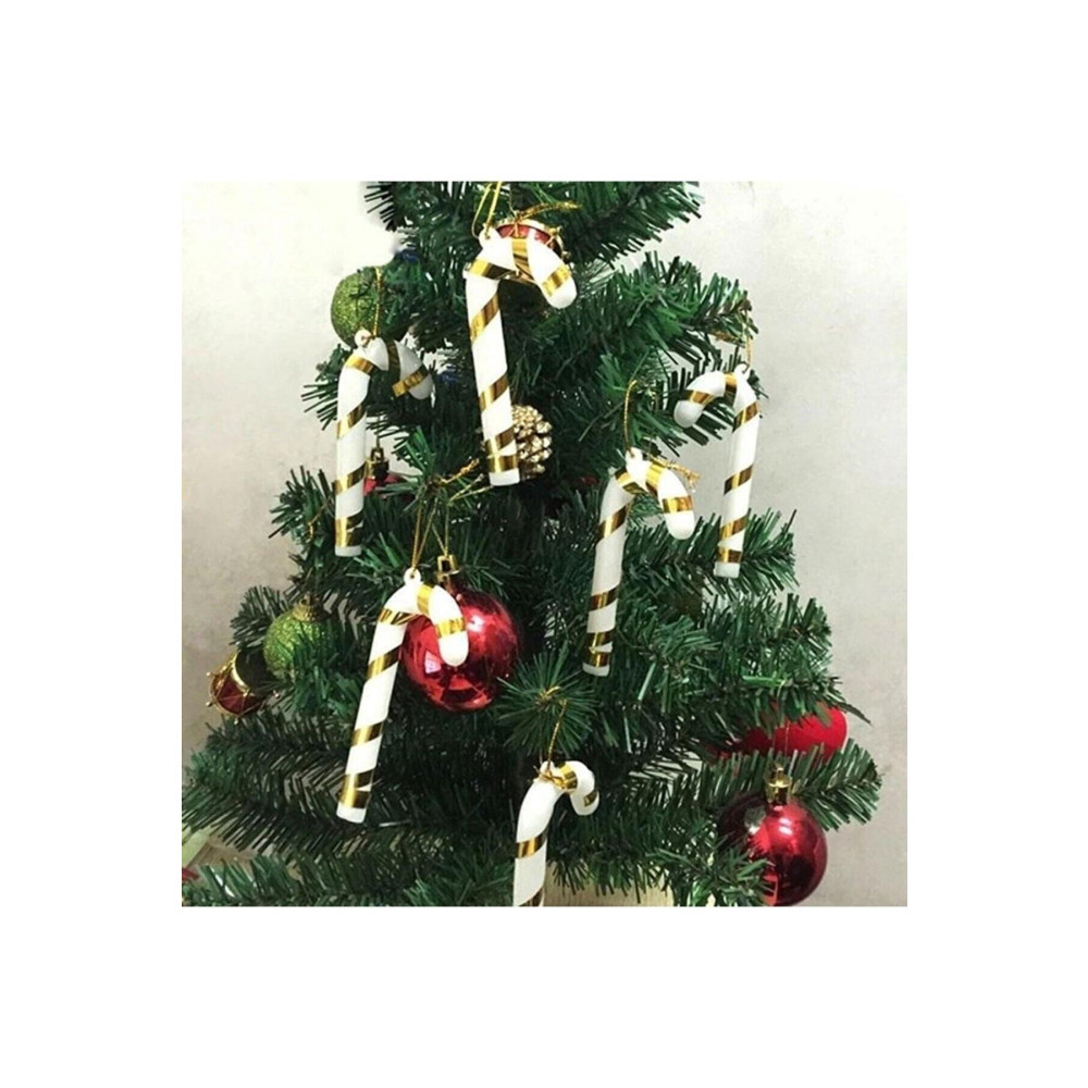Happyland Yılbaşı Ağaç Süsü Baston Gold 6lı 9 Cm Gold Şeker Kamışı Ağaç Süsü Yaş Günü & Parti Fiyatı