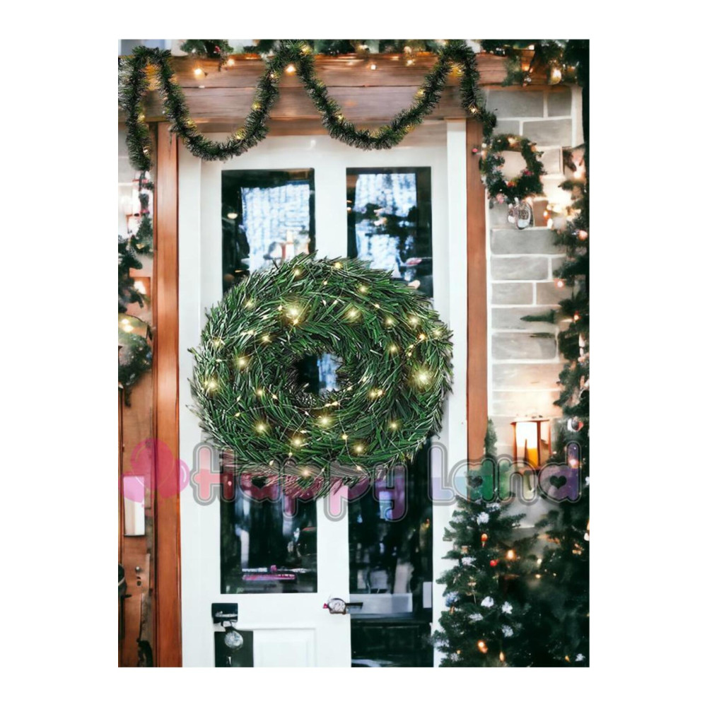 Happyland Yılbaşı Dekoratif Peri Led Garland Çam Ağaçı Dalı SarmalTel Işıklı Yeni Yıl 5 m Günışığı Yaş Günü & Parti Fiyatı