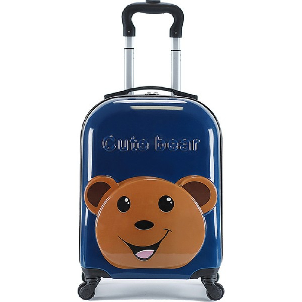 HappyLife 18 Inç Çocuk Ayı Karikatür Bagaj Seti Bagaj Sırt Çantası Okul Seyahat Arabası Çantası (Yurt Dışından) Çanta (Outdoor) Fiyatı