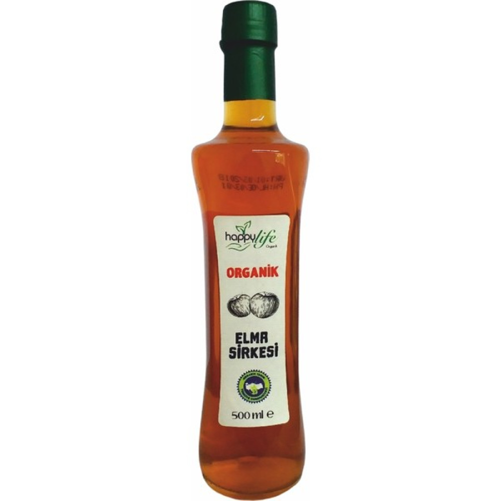 Happylife Organik Elma Sirkesi Cam 500 gr Sos Fiyatı