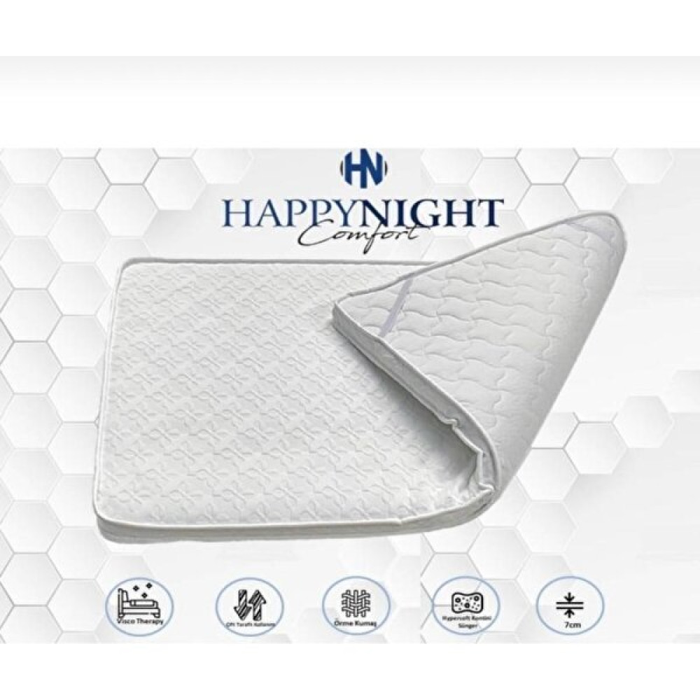 Happynight Comfort Lüx Visco Therapy Yatak Pedi Visco & Yatak Pedi ve Şiltesi - 90 x 190 cm Yatak Fiyatı