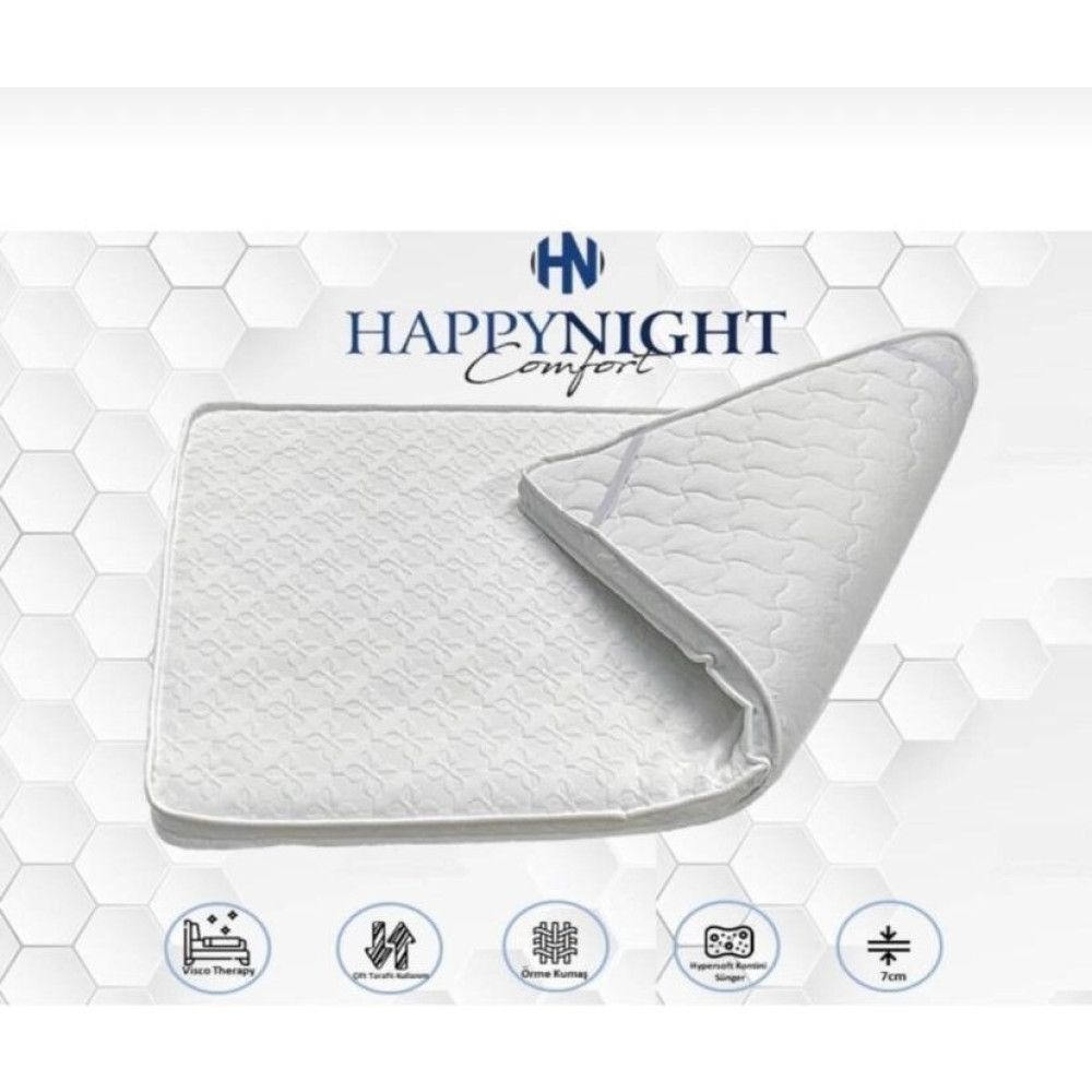 Happynight Comfort Lüx Visco Therapy Yatak Pedi Visco & Yatak Pedi ve Şiltesi - 90 x 190 cm Yatak Fiyatı