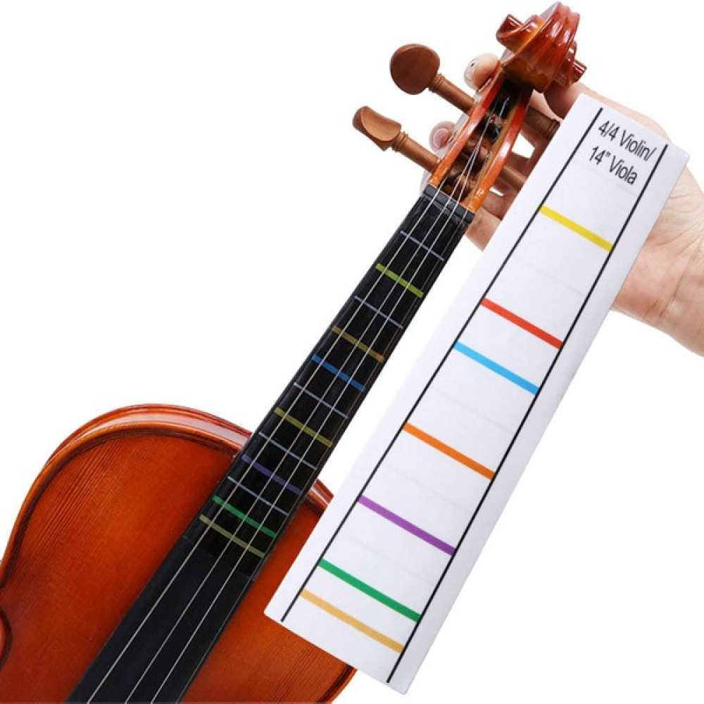 Happypotam 4-4 Keman-Nota-Etiket-Kolay Öğrenme-Sticker-Klavye-Çıkartma-Violin-Keman Aksesuar Müzik Aleti Aksesuarları Fiyatı