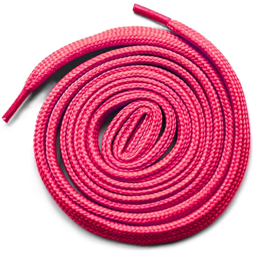 Hapshoe Fuşya Pembe 1 cm Kalınlığında 1 Çift Yassı Spor Ayakkabı Bağcığı Ayakkabılar ve Çantalar Fiyatı