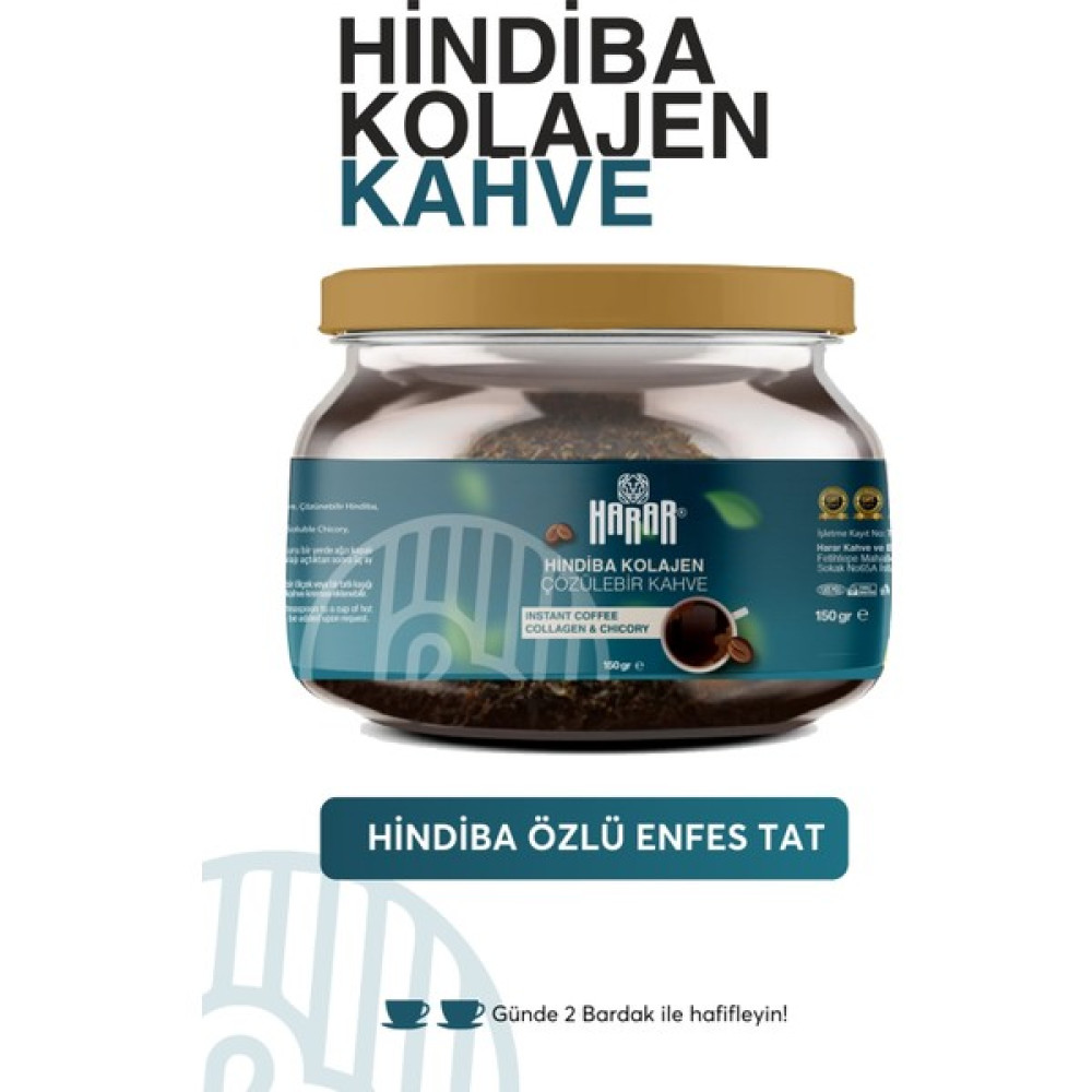 Harar Hindiba Kahvesi Kolojenli Kahve - (60 Kullanim) 150GR - 1 Adet Kahve Fiyatı