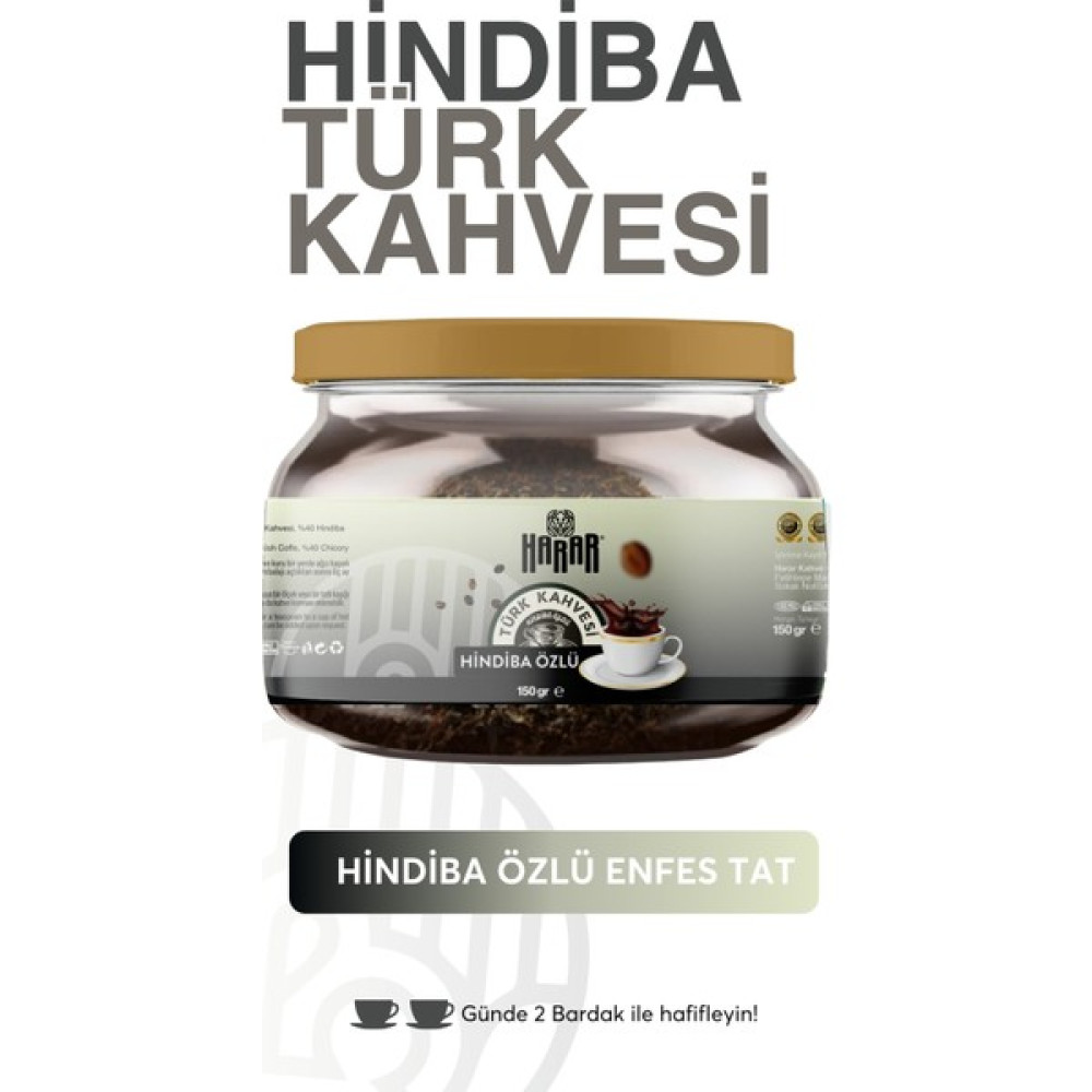 Harar Hindiba Kahvesi Türk Kahvesi (60 Kullanim) Net 150GR - 1 Adet Kahve Fiyatı