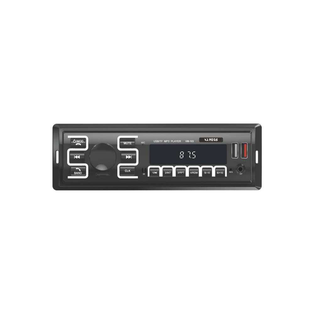 Harbass Çift Usb Girişli Bluetooth Oto Teyp Araba Teybi Radyo Sd Aux Teyp Amfi Çıkışlı Kumandalı 014 Oto Teypleri Fiyatı