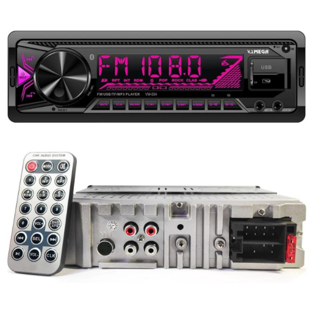 Harbass Oto Teyp 4X60W Bt/2xusb/sd/fm/aux 7 Renk Ekran Mobil Aplikasyon 034 Oto Teypleri Fiyatı
