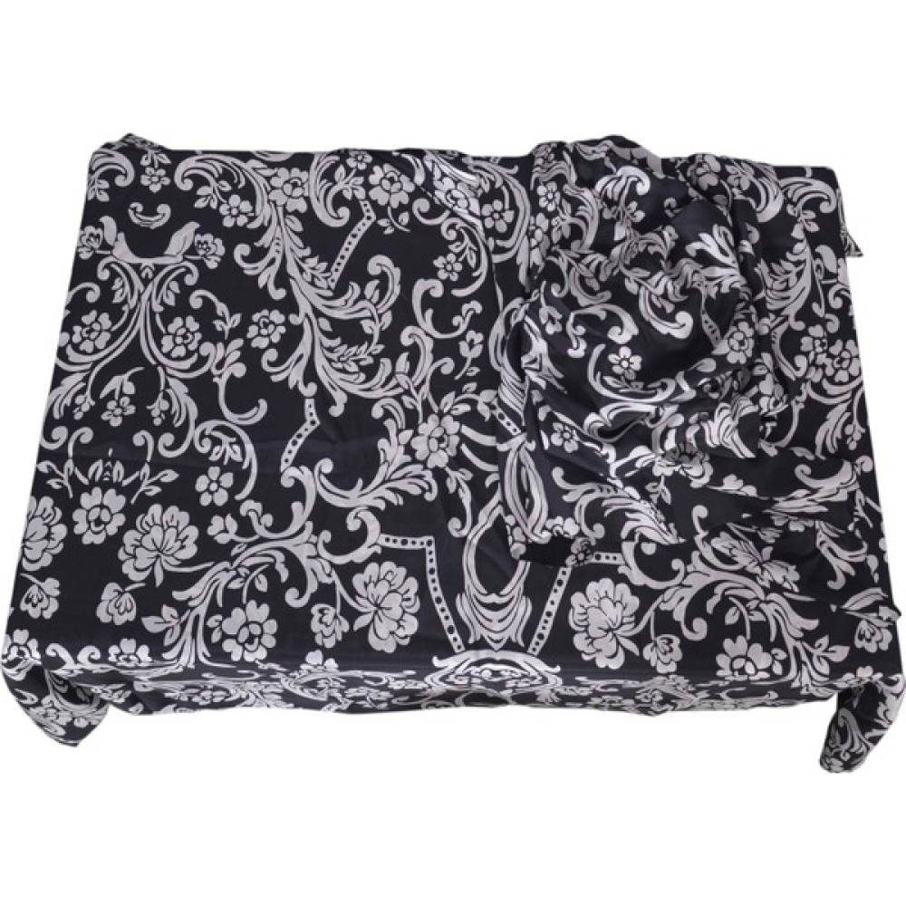 Harbiye Yöresel Saten Ipek Kumaş KM0010 - 140 cm - Siyah - 1 m Kumaşlar Fiyatı