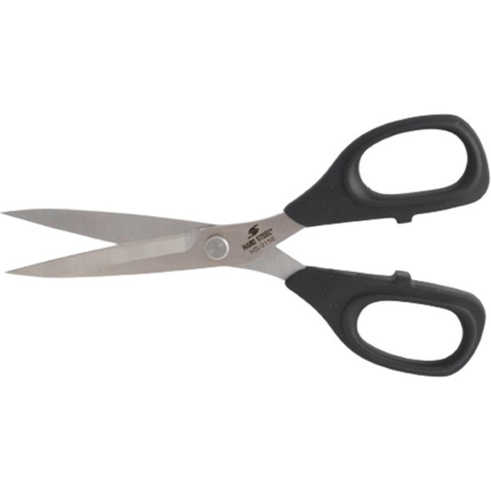 Hard Steel Japon Stili Plastik Saplı Çok Fonksiyonlu 6.5inç Makas / HS-9158 (6.5") - Siyah Makas Fiyatı