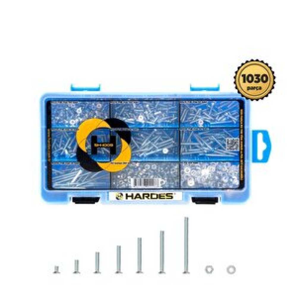 Hardes Sh-1009 M3 Yhb Vida Seti 1030 Parça Vida, Çivi, Somun Fiyatı